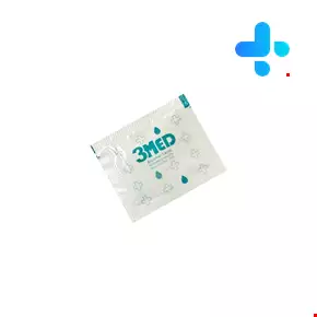 3Med Alcohol Pad ethyl alchohol 70 % 100 pcs