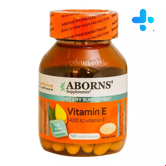 Aborns Vitamin E 400 IU 50 Softgel