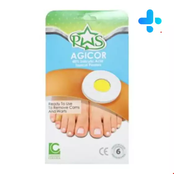 Agicor Topical 6 Plasters