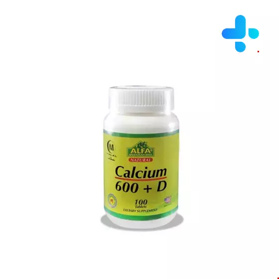 Alfa Vitamins Calcium 600