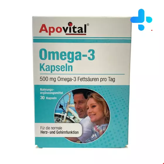 Apovital Omega 3 500 Mg 30 Caps