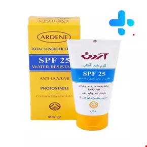 کرم ضد آفتاب SPF25 مناسب پوست های خشک و معمولی آردن 50 میلی لیتری
