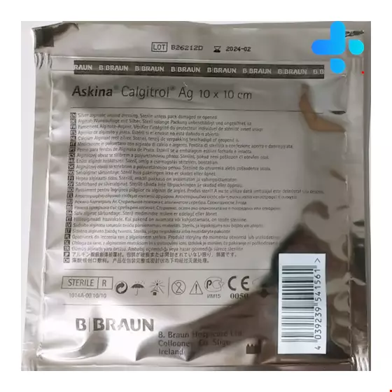 B Braun Askina Calgitrol Ag 10*10 cm Foam