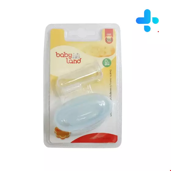 Baby Land Silicone Toothbrush And Massager 288