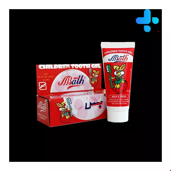 Bath Children Tooth Strawberry 80gr Gel