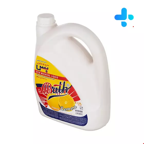 Bath liquid with Lemon scent 4 liter Dishwashing