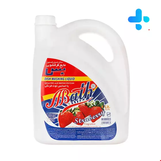 Bath liquid with Strawberry scent 4 liter Dishwashing