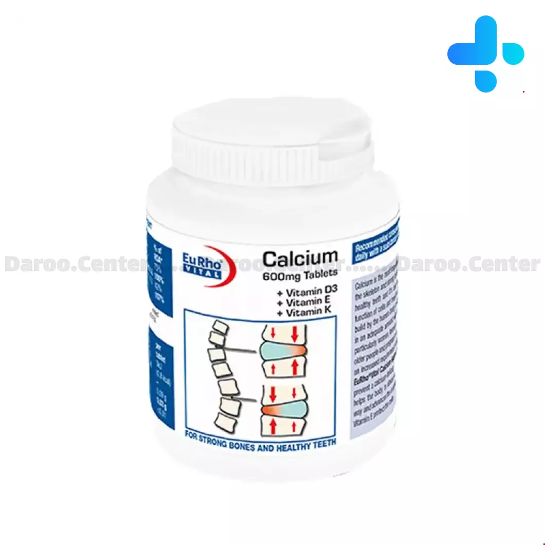 Calcium 600mg And Vit D3 EuRhovital 50 tablet
