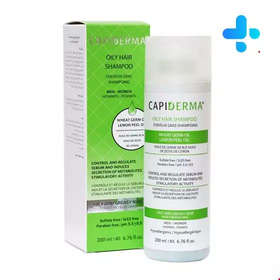 Capiderma Oily Hair Shampoo 200 ml