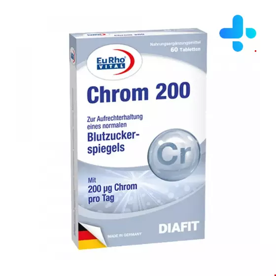 Chrome 200mcg EuRhovital 60 Tablet