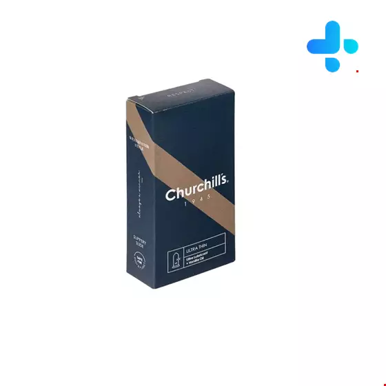 Churchills Ultra Thin Condom With Ultra Lubricant And Vanilla Oil