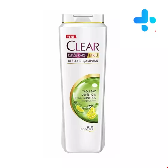 Clear Anti Dandruff Shampoo And Volumizing Oily Hair For Women 400 Ml