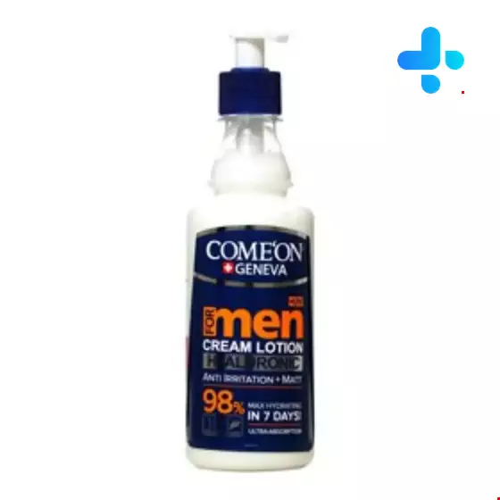 Comeon Hand And Face Moisturizing  Lotion Hyaluronic For Men 400ml Cream