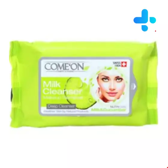 Comeon Milk Makeup Remover Wipes 20 Cleanser