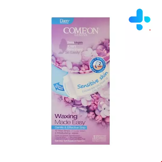 Comeon wax strips for sensitive skin 12 pieces