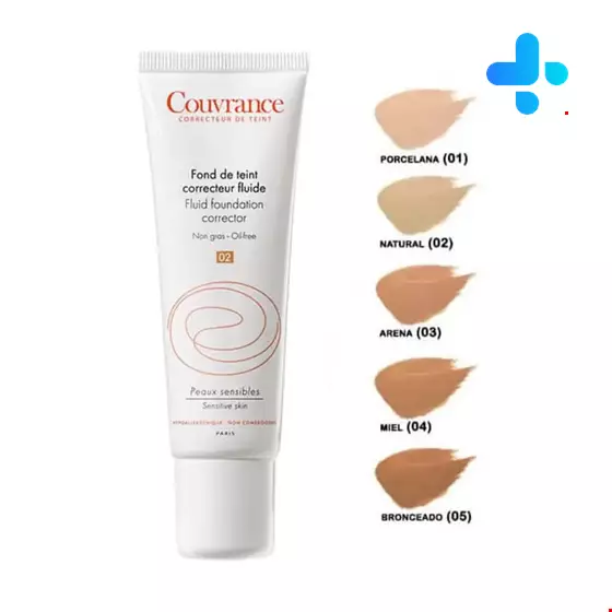 Covrance Fluid Foundation SPF15 Avene 30ml Cream