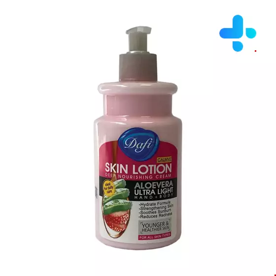 Dafi Skin Aloevera Ultra Light 470ml Lotion