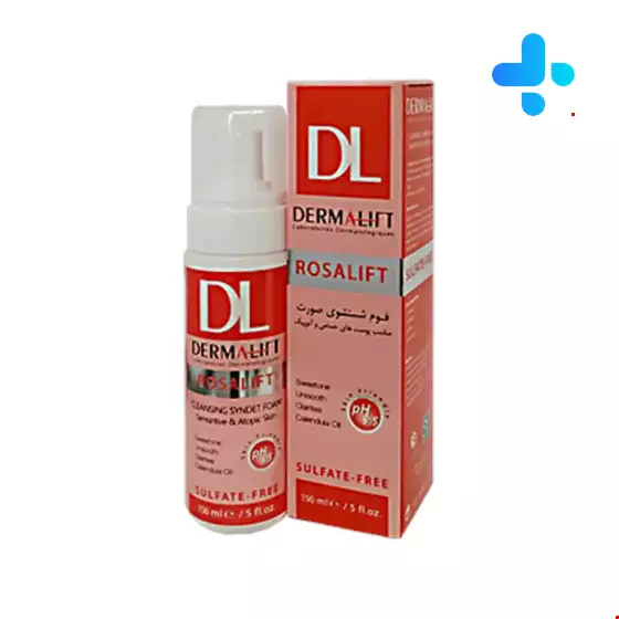 Dermalift Rosalift Cleaning Syndet Foam for Sensitive and Atopic Skin 150ml