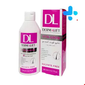 Dermalift Vita Grow Greasy Hair Anti Hair Loss 200ml Shampoo