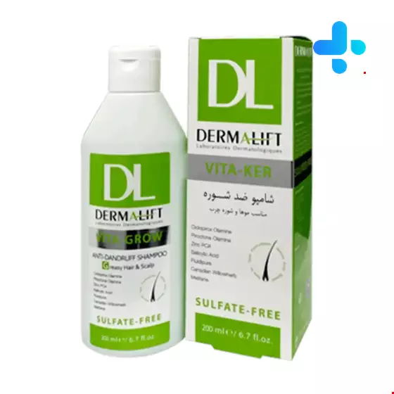 Dermalift Vita Ker Anti Dandruff Shampoo For Greasy Hair 200 ml