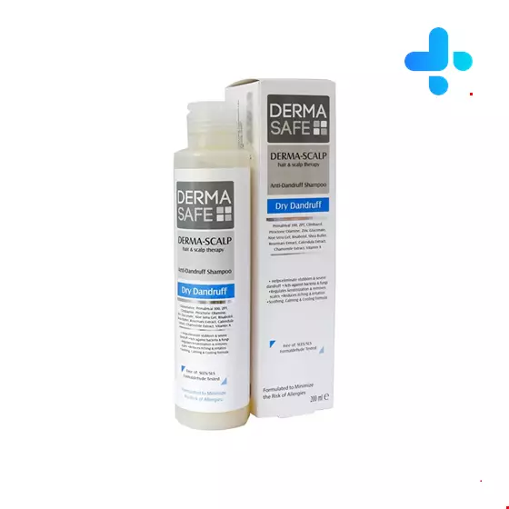 Dermasafe Derma Scalp Anti Dandruff Shampoo For Dry Dandruff 200 Ml