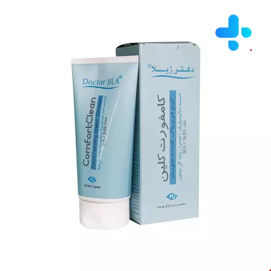 Dr Jila Comfort Clean Facial Foaming 100ml Cream Cleanser