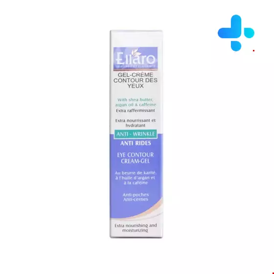 Ellaro Eye Contour Anti Wrinkle Cream Gel For All Skin Types 20 ml