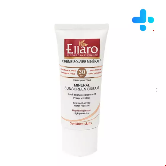 Ellaro Mineral Sunscreen cream SPF 30 sensitive skins 50ml