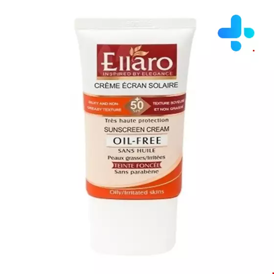 Ellaro Sunscreen Cream SPF 50+ Oil Free 40 ml