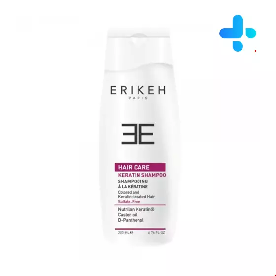 Erikeh Hair Care Keratin 200ml Shampoo