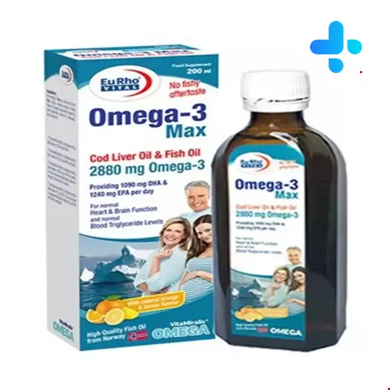 EuRho vital Omega 3 Max 200ml Syrup