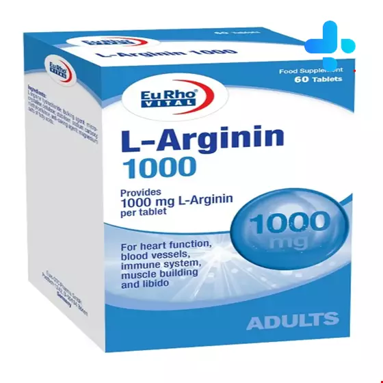 Eurho Vital L Arginin 1000 60 Tabs