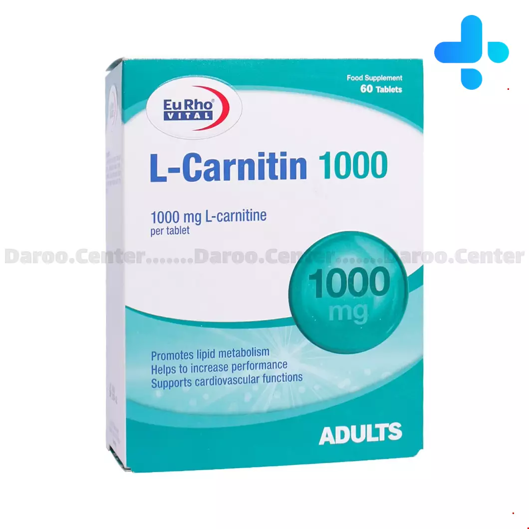 Eurhovital LCarnitin 1000 mg 60 Tabs