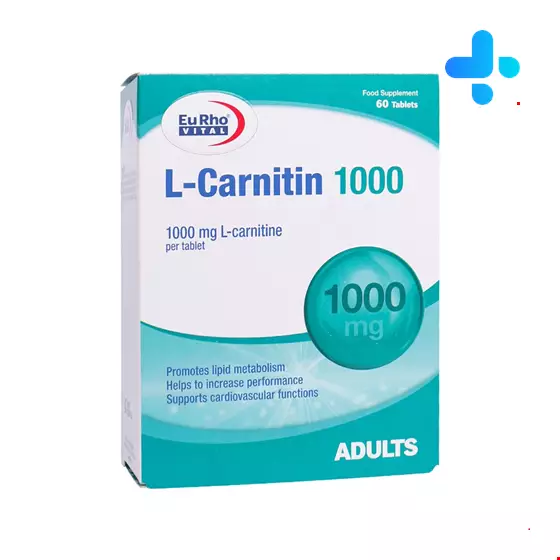 Eurhovital LCarnitin 1000 mg 60 Tabs