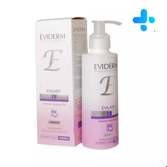 Eviderm Feminine Hygiene With Ciclopirox Olamine 100ml Gel