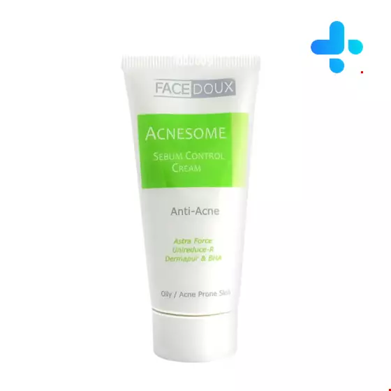 Facedoux Acnesome Sebum Control Cream For Oily Skin 30ml