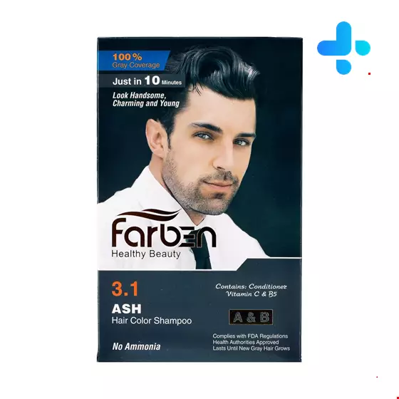 Farben Color Shampoo dark gray For Men 150ml