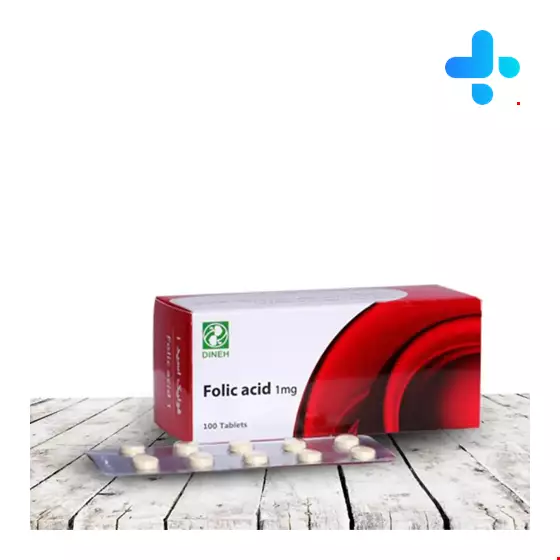 Folic Acid 1 Mg Dineh 100 Tablet