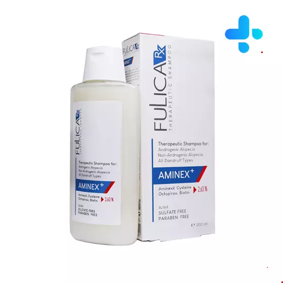Fulica RX AMINEX Sulfate Free Therapeutic Shampoo 200 ml