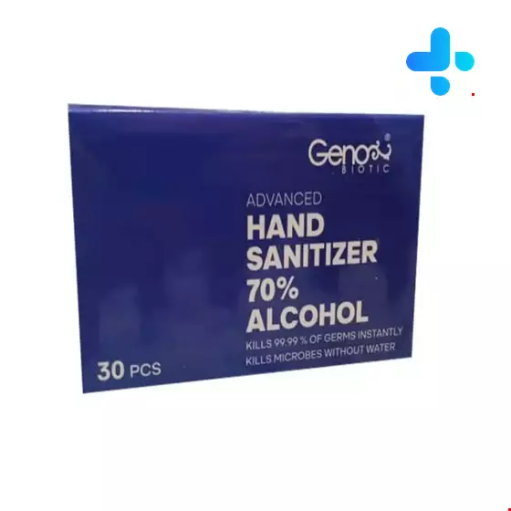 Geno Biotic Hand Sanitizer 70 Alcohol 30 PCS