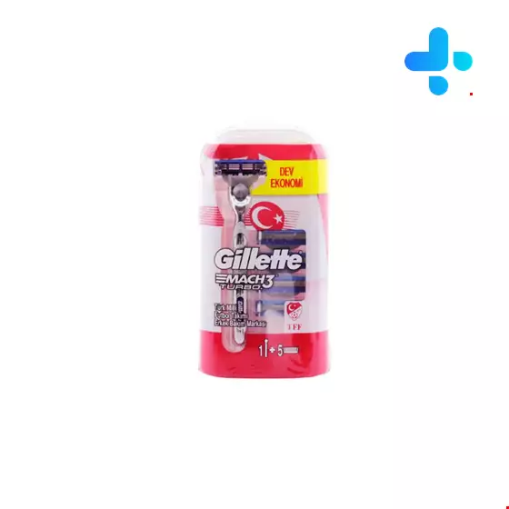 Gillette Mach 3 turbo 5 bade 1cartrige