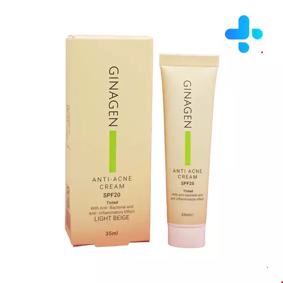 Ginagen Light Beige SPF20 Anti Acne Cream 35 Ml