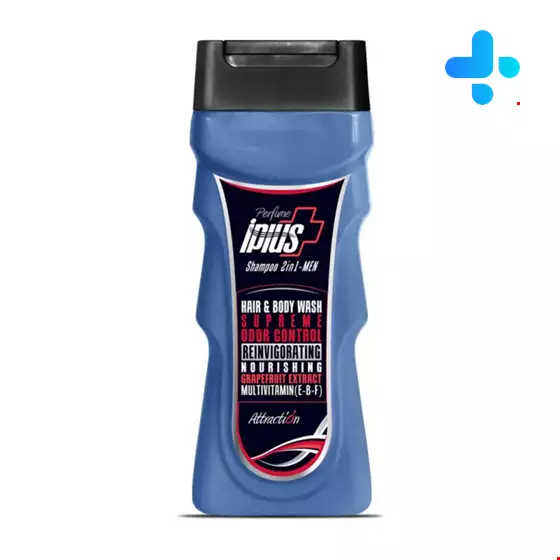 Iplus Hair And Body Wash 2in1 Shampoo For Men 250 Ml