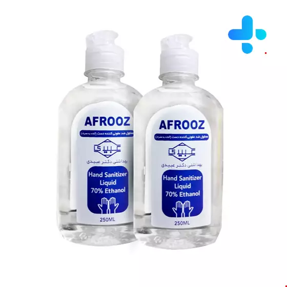 Hand Sani Tizer Liquid 7% Ethanol 250 ml Afrooz