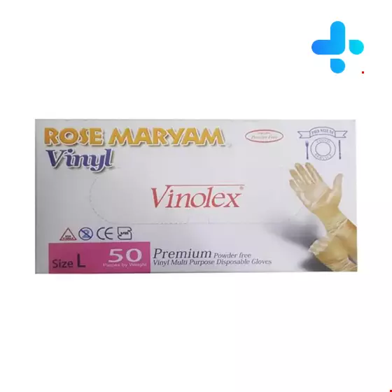Harir Vinyl Examination Gloves Sizes L