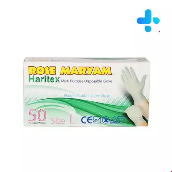 Haritex Gloves L 50 Rose Maryam