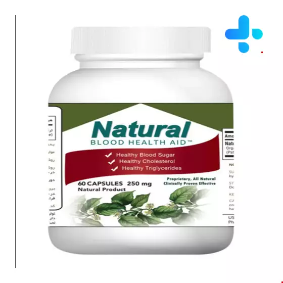 Health Aid Natural Blood 250 mg 60 Capsules