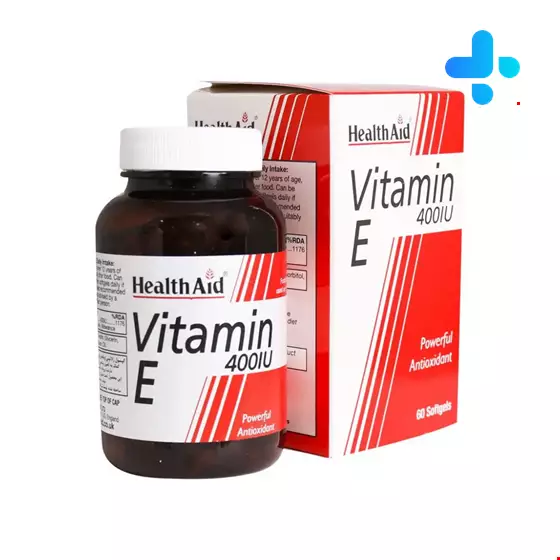 Health Aid Vitamin E 400iu 60 Caps