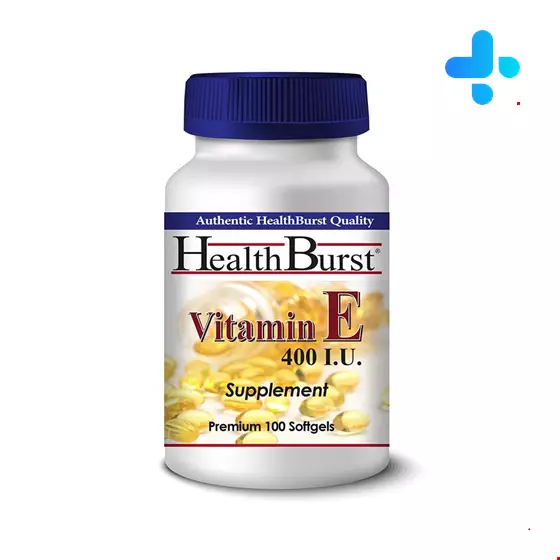 Health Burst Vitamin E 400 IU 100 Softgel