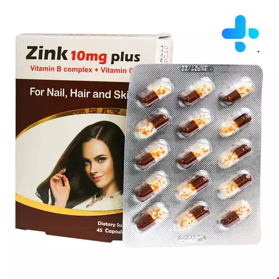 Hegmatan Daru Gharb Zink 10 Mg Plus Vitamin B Complex Plus Vitamin C 45 Capsule